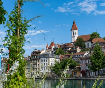 Thun: Paseo exprés con un lugareño en 60 minutos