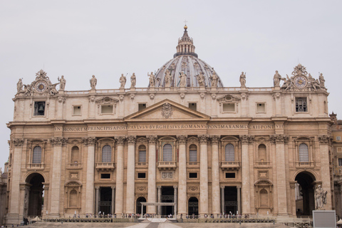 St. Peter's Basilica Entry+Audio Guide & Optional DOME Climb St. Peter’s Basilica Entry & Dome Ticket with LIFT