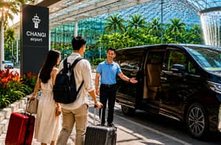 Singapur: Changi Singapur Flughafen − Privater Transfer