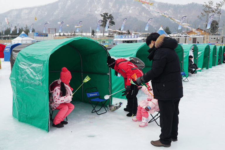 Uit Seoel: Pyeongchang ForelfestivalGroepstour, verzamelen bij Hongik University Station