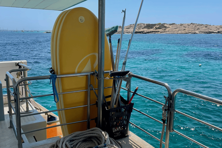 Ibiza: Formentera Cruise with Paella, Open Bar & Swim Stop