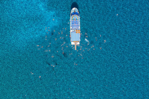 Rhodes: Swimming Cruise with Greek Buffet Lunch