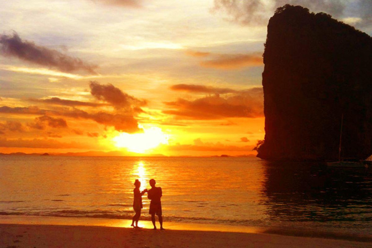 Aonang:Phi Phi Islands +Sunset 4 Islands Group by Speed boat Phi Phi+4 Islands/ Outside Ao Nang area