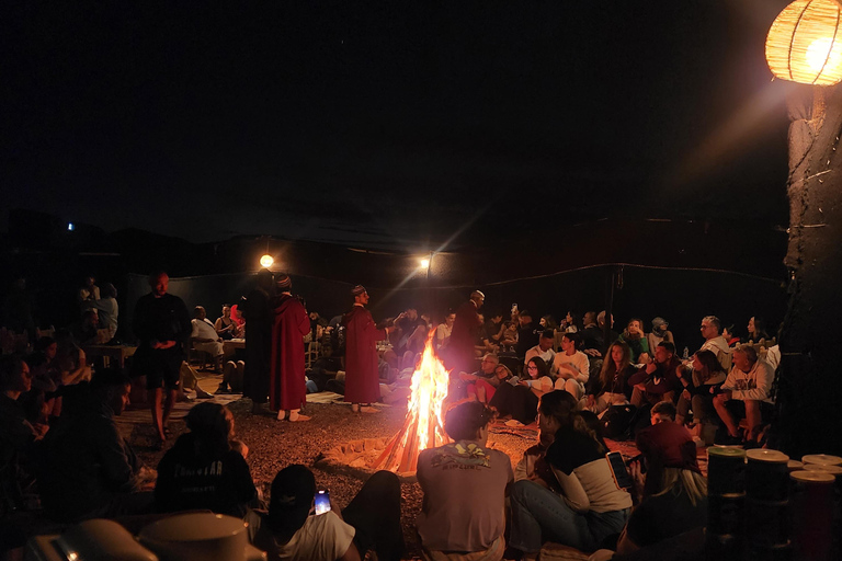 Agafay Magic : Dîner, balade à dos de chameau et randonnée en quad