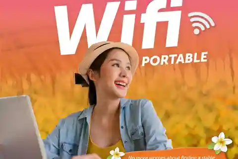 Wifi 4G portable pour Bali (Prise en charge aéroport DPS)