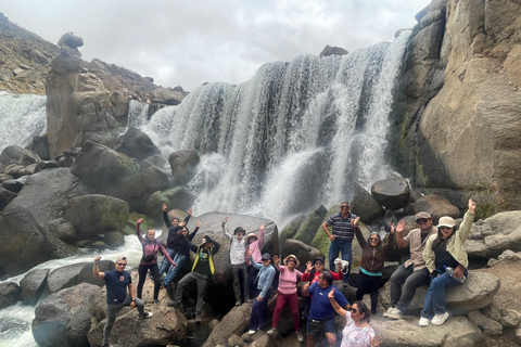 Arequipa: Experience the adventure at the Pillones Waterfall and Stone Forest