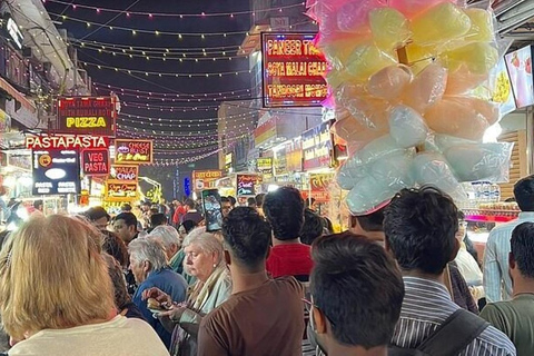 Agra: Passeio noturno de tuk-tuk pela comida de ruaAgra: Passeio noturno de tuk-tuk para comer comida de rua