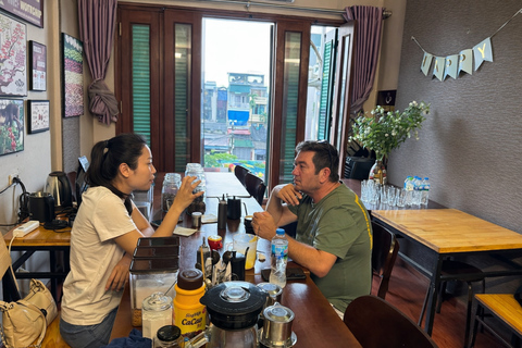 Egg, Salt & Coconut Coffee Workshop in Hanoi Old Quarter
