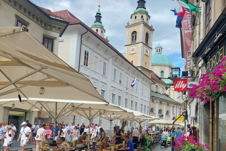 Erkunde Ljubljana mit einem lizenzierten Tourguide (kleine Gruppen)