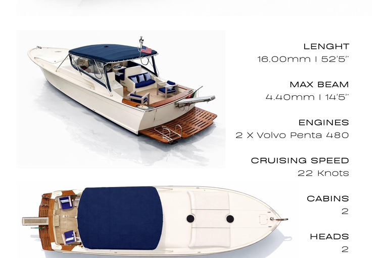 From Naples: Amalfi Coast Private Boat Exclusive Tour Jeanneau DB 43 "La Dolce Vita"
