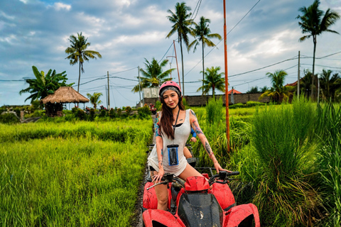 Ubud: Bali Barong ATV Quad Bike – Waterfalls & Flying Bridge Single ATV Quad Bike – Meeting Point