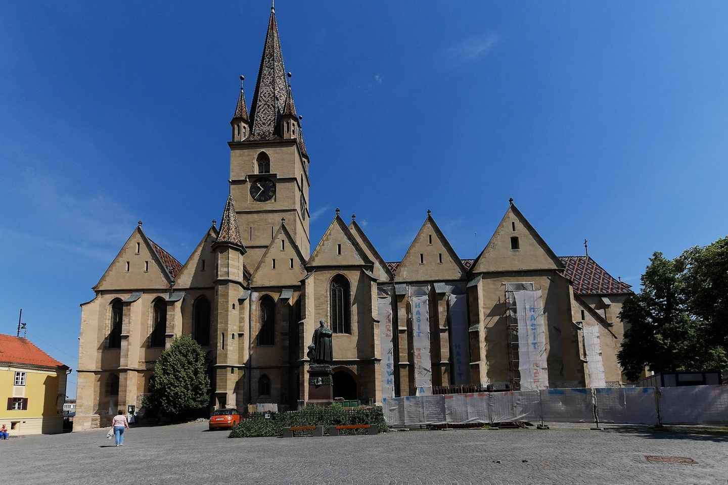 Sibiu: Söguleg matsferð með fótgangandi leiðsögn