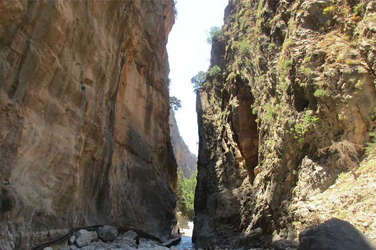 From Rethymno: Samaria Gorge Full-Day Trek with Pickup From Gerani, Petres, Dramia, Kavros, and Georgioupolis