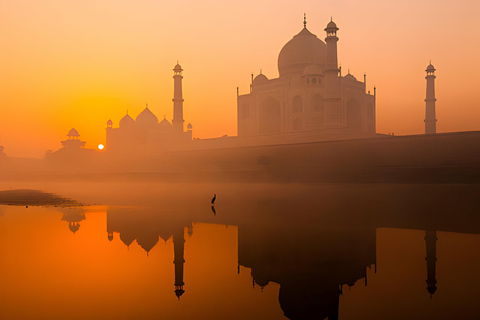 From Delhi to Agra Sunrise Taj Mahal Tour