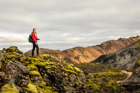 3-Day Highlands: Landmannalaugar, Emerald Ridge & Háifoss