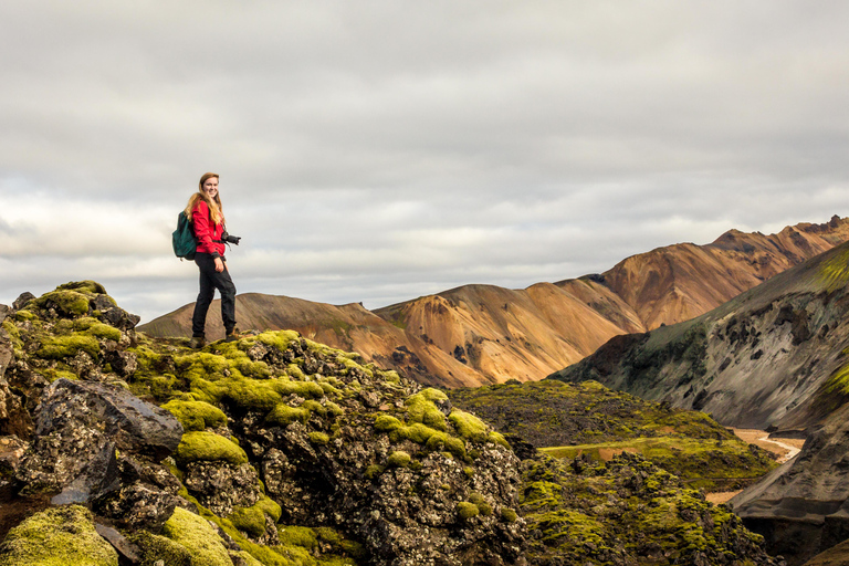 3-Day Highlands: Landmannalaugar, Emerald Ridge & Háifoss