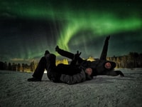 Aurora Hunt in Sea Lappland - Hizvo