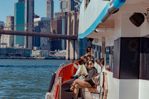 NYC Skyline &amp; Statue of Liberty Sightseeing Cruise90 minuten durende rondleiding