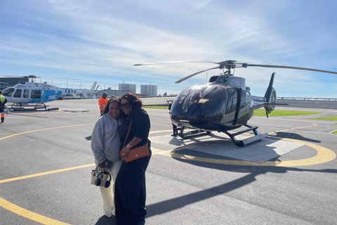 Le Cap : visite en hélicoptère (prise en charge à l&#039;hôtel)