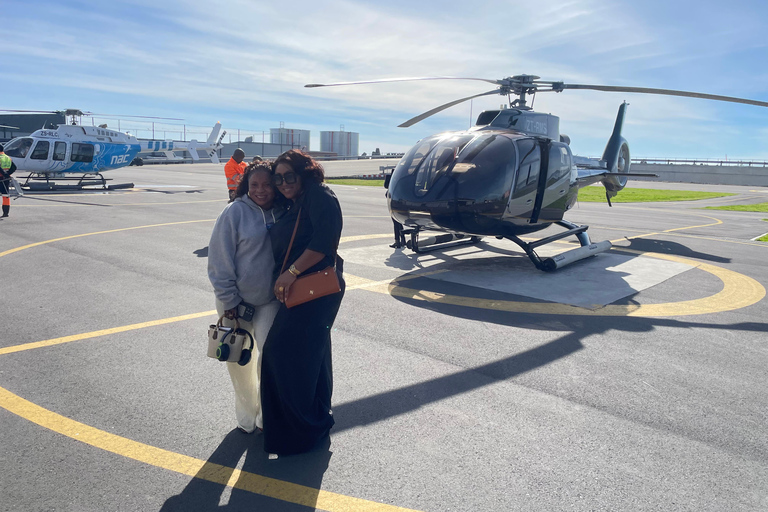 Le Cap : visite en hélicoptère (prise en charge à l&#039;hôtel)