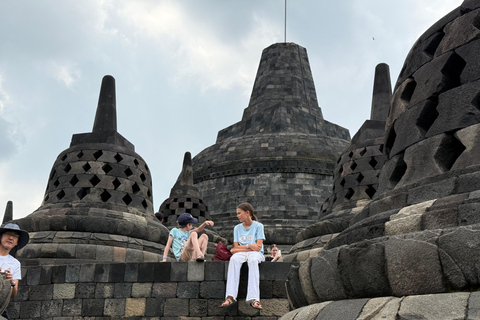 From Yogyakarta: Borobudur Temple & Candirejo Village Tour