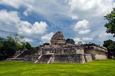 Chichen Itza, Cenote en Valladolid hele dag