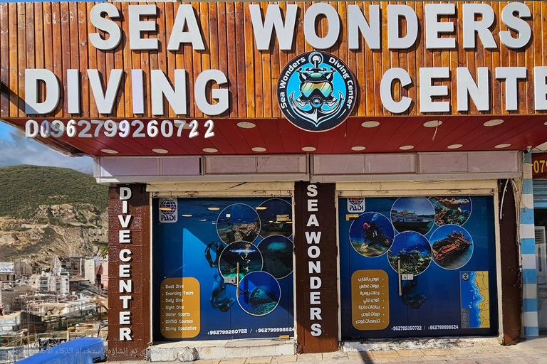 Mergulho em Aqaba e cursos de mergulho