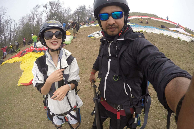 Sarangkot: Paragliding with Insurance, Photo, Video & Pickup
