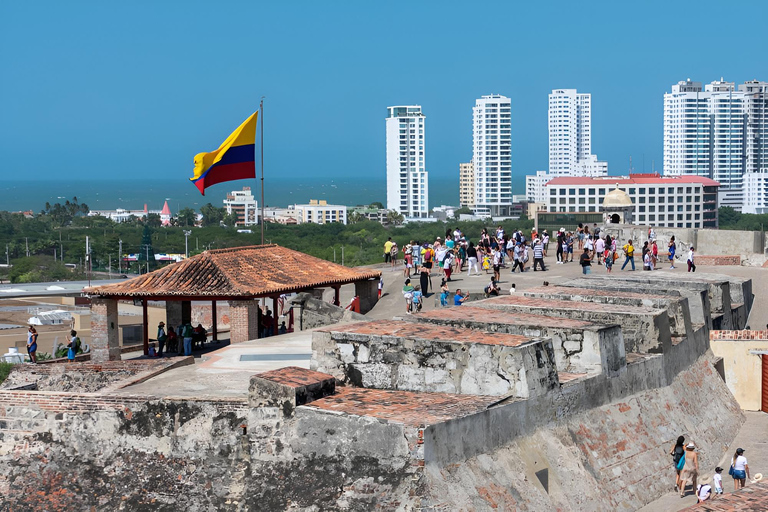 Cartagena: Kompletna wycieczka &quot;Castillo de San Felipe, Popa i Getsemaní&quot;.Historyczna i kulturalna wycieczka po Cartagena de Indias