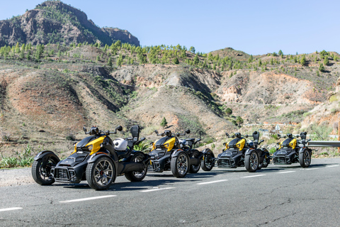 Gran Canaria: Can-Am Ryker 3-wielige motorervaring