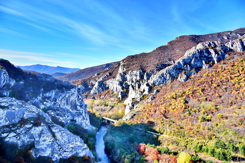 Sofia: Iskar Gorge Waterfall, Monastery, & Wine Picnic Romantic Private Day Tour from Sofia with Hotel Pickup