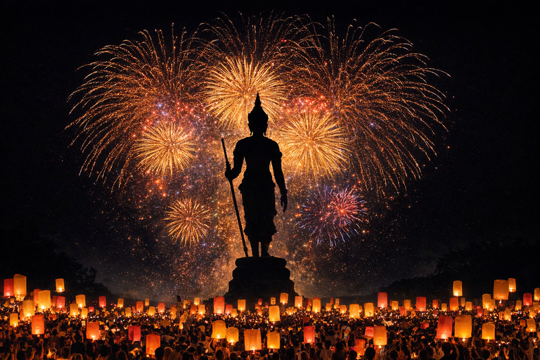 Chiang Mai: VIP Heritage Sky Lantern Festival Lantern Show Platinum VIP Heritage Sky Lantern Festival Lantern Show