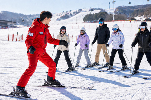 [Official] Busan: Eden Valley Resort Winter Ski Day Tour SNOWBOARD Full Package - Meet at Haeundae Station