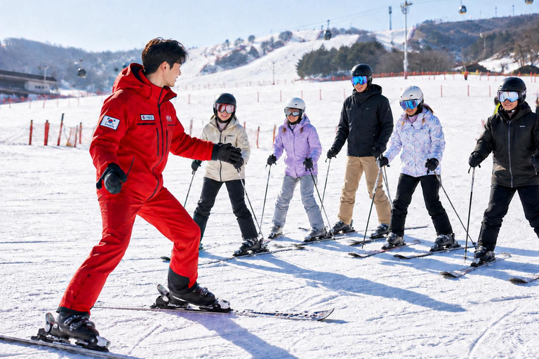 [Official] Busan: Eden Valley Resort Winter Ski Day Tour SHUTTLE Only - Meet at Haeundae Station