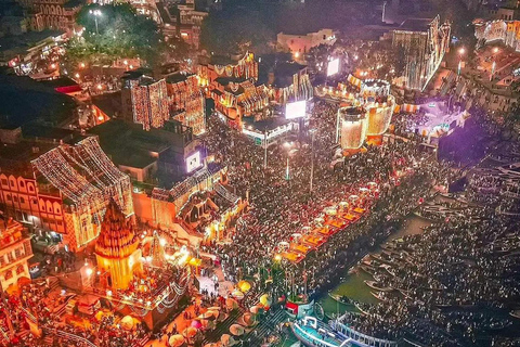 فاراناسي: مهرجان ديف ديوالي جولة لمدة 3 أيام مع رحلة بحريةVaranasi: Dev Diwali Festival 3-Day Tour with Cruise