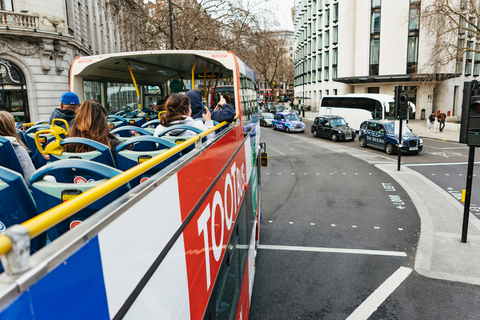 London: Tootbus Must-See Hop-On Hop-Off Bus Tour with Cruise72-Hour Ticket