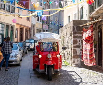 Porto : Visite en tuk-tuk, croisière sur le Douro et dégustation de vins