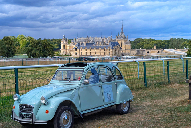 Parigi: Gita di 1 giorno privata in Citroën al Castello di Chantilly + biglietti