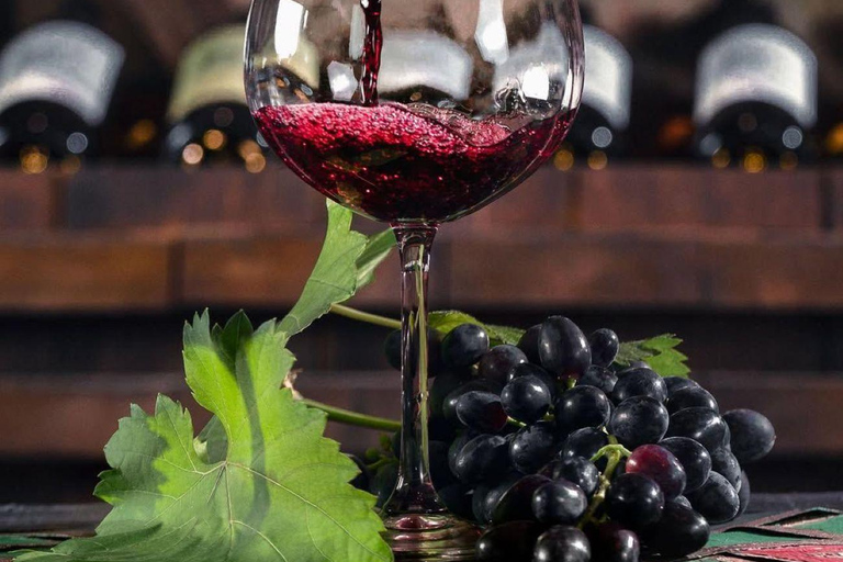 Tbilisi: Georgian Dinner, Wine & Folk Show with Pickup