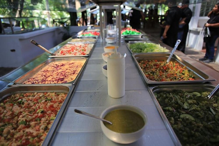 Isla Mujeres: All-Inclusive Catamaran with Snorkeling and All-You-Can-Eat Buffet