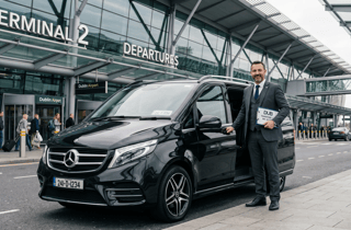 Dublin: DUB Flughafen-Privattransfer nach/ab Dublin City