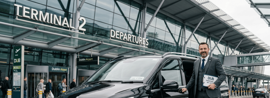 Dublin: Transfer Particular de/para o Aeroporto DUB e a cidade