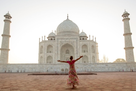 Agra: bilet bez kolejki do Taj Mahal z wycieczką z przewodnikiem