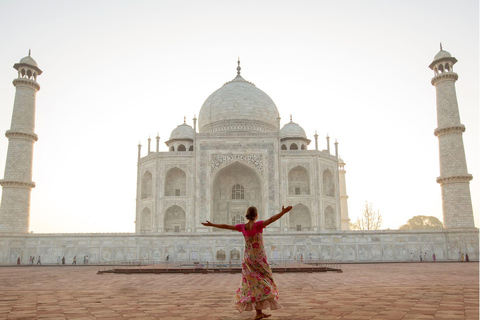 Agra: Skip-the-line ticket naar Taj Mahal met rondleiding