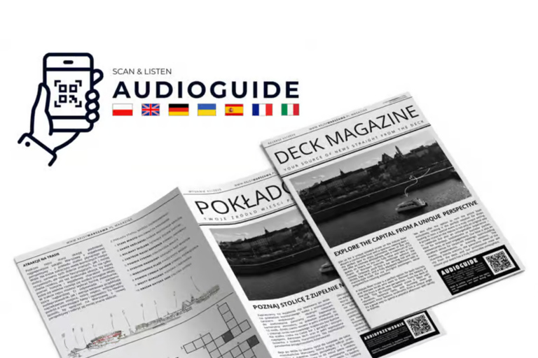 Warsaw: Sightseeing Cruise with 7 Language Audioguide