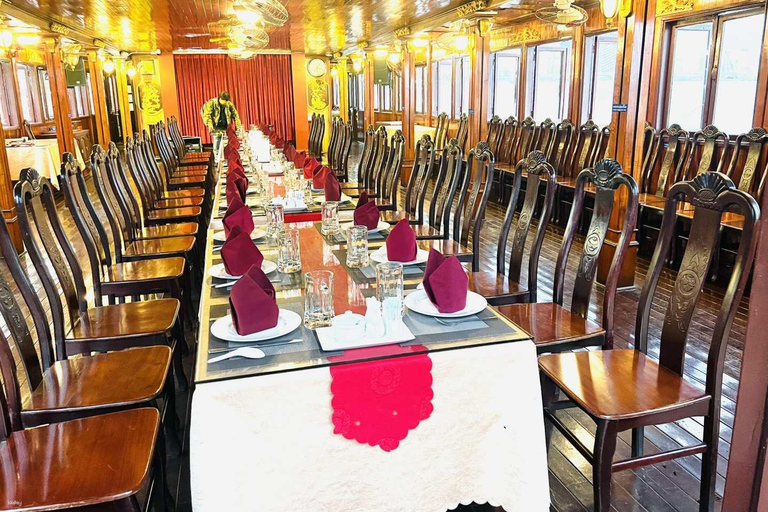 Saigon River: Dinner Cruise with City Lights & Live Music Dinner Cruise Ticket (No Transfer)