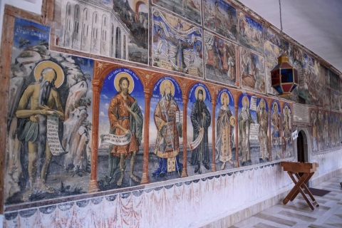 Monastère de Bigorski et chutes d'eau de Duff depuis Ohrid
