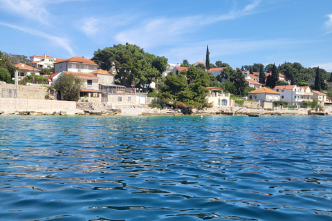 Blue lagoon with a speed boat water and towels included Blue lagoon with a speed boat, water & wine