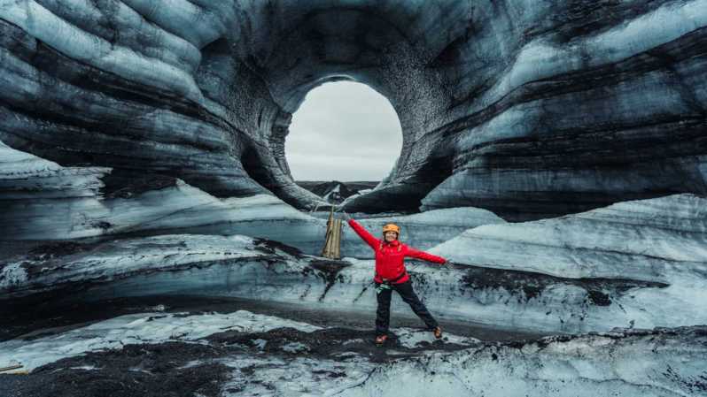 Desde Reikiavik: Excursión a la Cueva de Hielo de Katla y la Costa Sur
