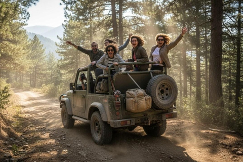 Alanya: Monster Jeep Safari Off-Road Adventure with Lunch